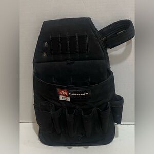 Diamondback Niko Tool Pouch Left Hand Large Black |  Electrician| Modified  READ